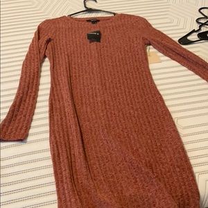 Forever 21 body con red dress